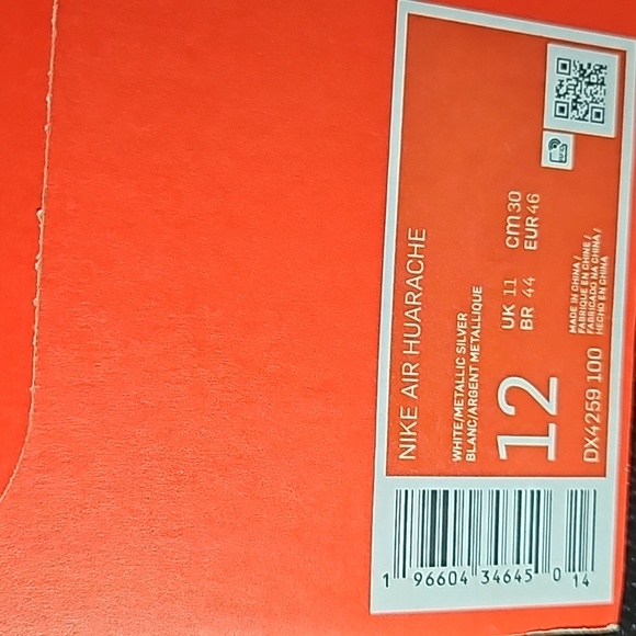 Nike Air Huarache Men Size 12 US INFRARED - Picture 6 of 6